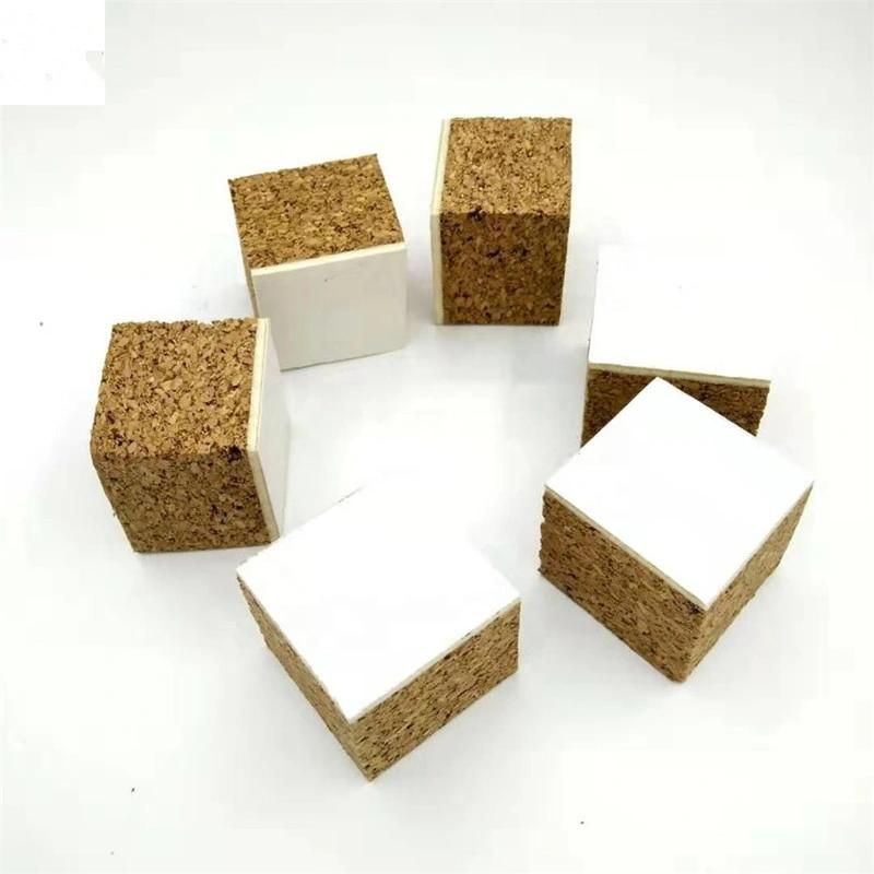 25*25*5+1mm on Sheets Glass Protecting Distance Cork Separator Distance Pads