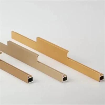 Sliding Wardrobe Door Aluminium Handle Profiles