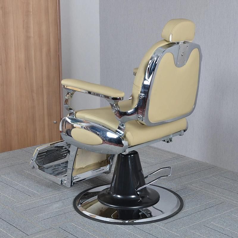 Hl-9255A Salon Barber Chair Hl-9244 for Man or Woman with Stainless Steel Armrest and Aluminum Pedal