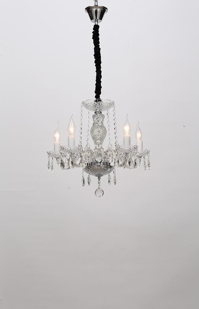 European Style Candlle Clear Unique New Modern Living Room Indoor Design Crystal Chandelier China Manufacture Suppiler