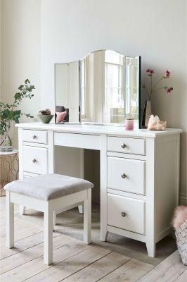 Hot Sale Modern Design Mirror Dressing Table Set Bedroom Furniture