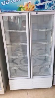Factory in China Glass Floding Door Display Refrigerator Showcase for Supermarket