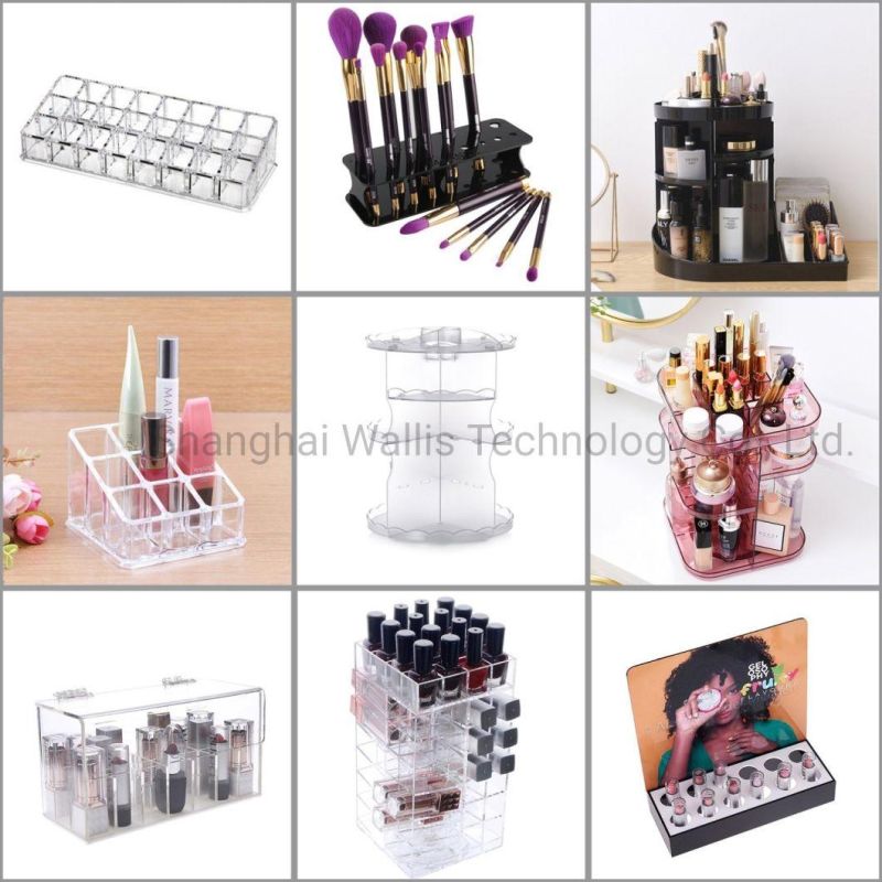 12 Hole Acrylic Lipstick Stand Lattice Display Stand Lipstick Small Cosmetic Storage Box Display