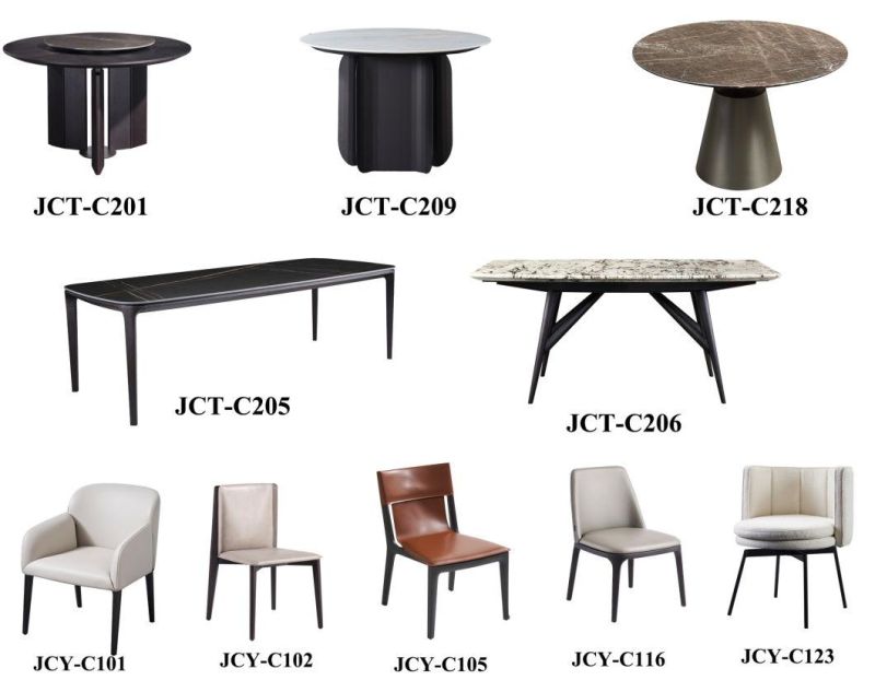Modern Living Room Dining Room Furniture Round Dining Table
