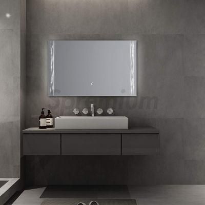 China Wholesale Luxury Home Decorative Smart Mirror Wholesale LED Bathroom Backlit Wall Glass Vanity CE Mirror