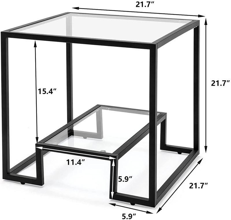 Simple Tempered Glass Coffee Table