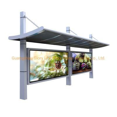 Top Quality Steel Bus Shelter Canopy to Metro, Underground Parking Lot, Railway Station