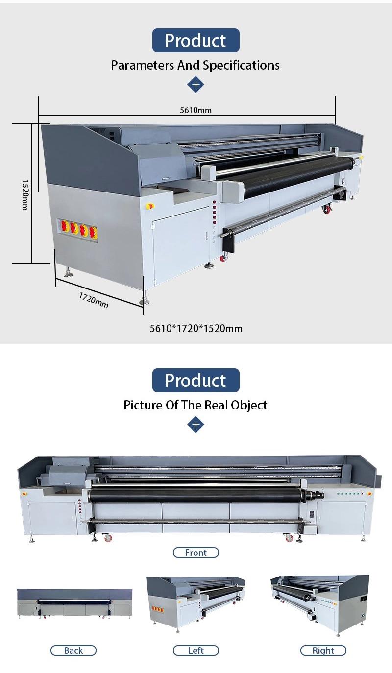 Ntek Hybrid Flatbed Printer and Roll to Roll Printing Machine