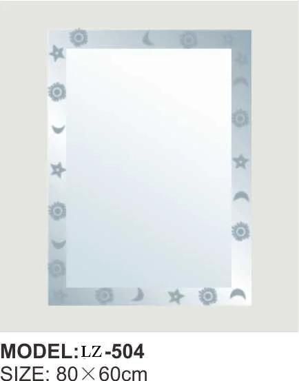 New Simple Design Irregular Sliver Bathroom Light Mirror