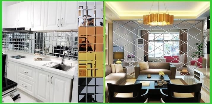 China Manufacturer Frameless Beveled Rectangular Hotel Bathroom Mirror