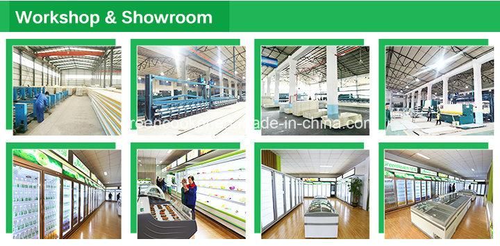 Supermarket Vegetable Fruit Refrigerated Multideck Cabinet