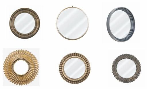 Vanity Mirror with PS Frame Waterproof and Moisture-Proof Wall-Mounted Home Decoration Framed Mirror Makeup Mirror