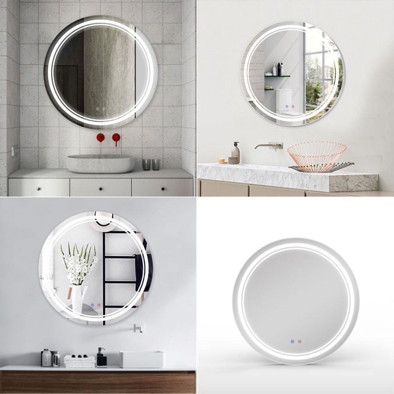 Anti Fog Decorative LED Mirror Smart Mirror Wholesale LED Bathroom Backlit Wall Glass Vanity Mirror