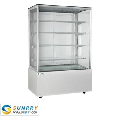 Bakery Display Equipment Vertical Cake Display Cooler Showcase