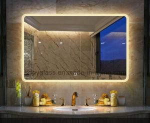 Hotel Frameless Bathroom Mirror with Light