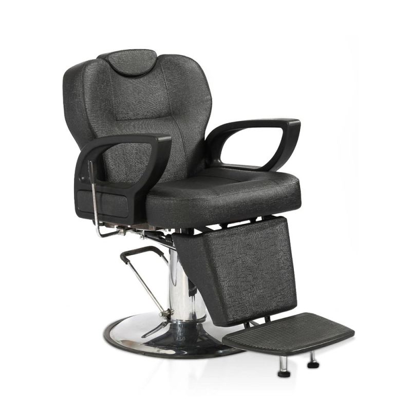 Hl- 6085 Salon Barber Chair for Man or Woman with Stainless Steel Armrest and Aluminum Pedal