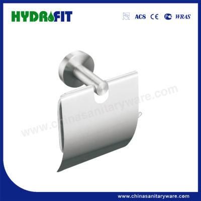 Stainless Steel 304 Bathroom Accessories Nickel Brushed Glass Shelf (BAS3090)
