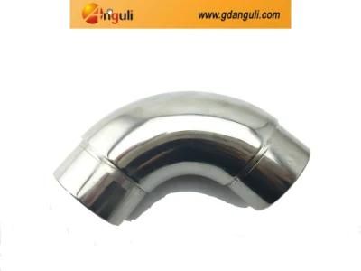 Mirror or Satin Pipe Stainless Steel Elbow for Staircase Railing Aj-008