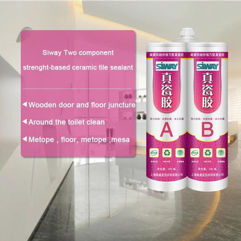 Silicone Sealant for Glass & Tiles Substrates Injection Type Epoxy