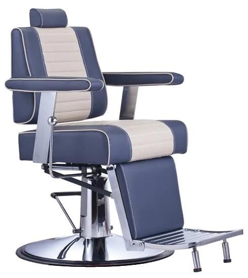 Hl-9282 Salon Barber Chair for Man or Woman with Stainless Steel Armrest and Aluminum Pedal