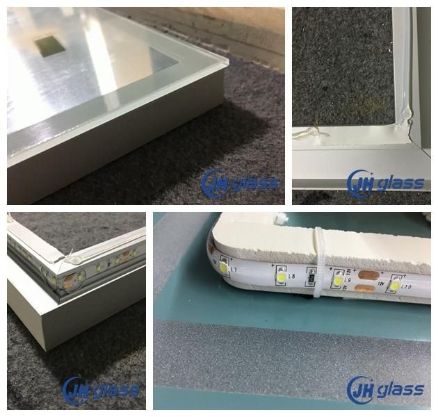 Aluminum Framed Backlit Bathroom Mirror