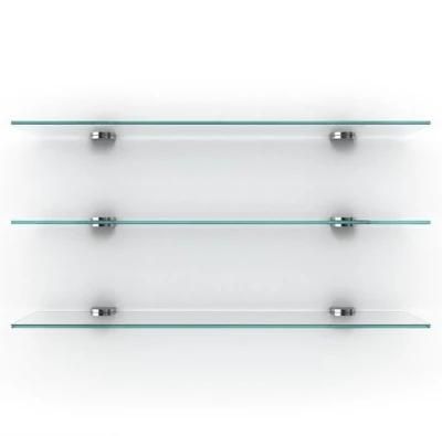 10mm Super Clear Shelves Glass for Wardrobe /Kitchen/Bathroom with Ce Certificate