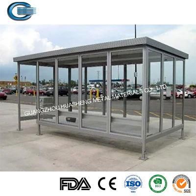 Huasheng Bus Shelter China Bus Stop Shelter Supply High Quality Used Solar City Bus Stop Shelter