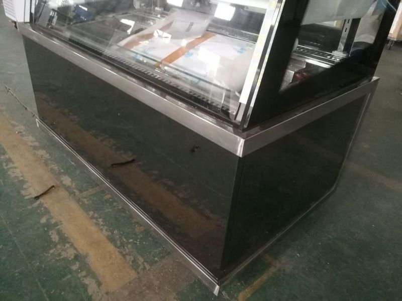 Stainless Steel Cake Chiller Cabinet for Pastry Display