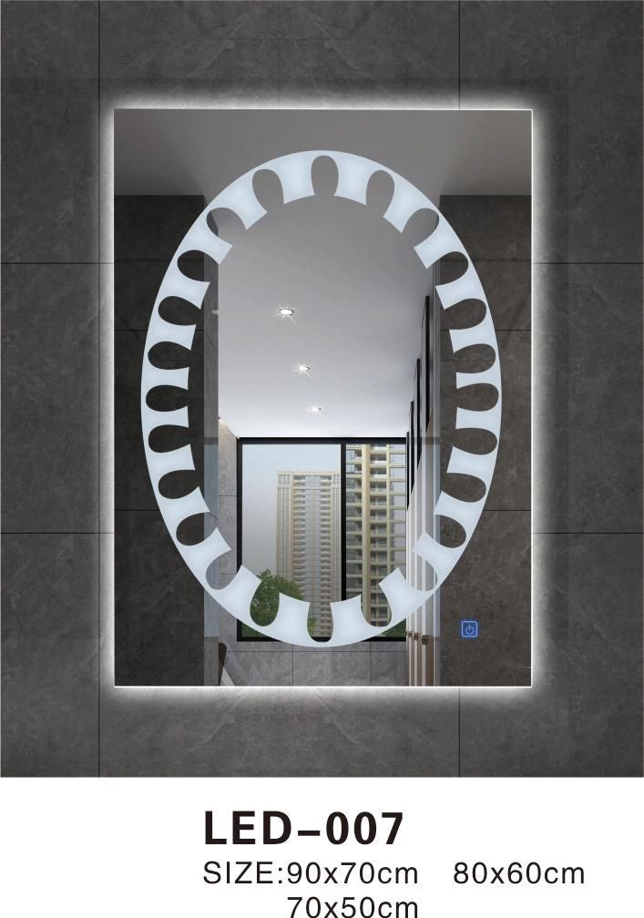 China Fatctoy OEM ODM LED Mirror Hot Selling Bathroom Mirror with LED Light