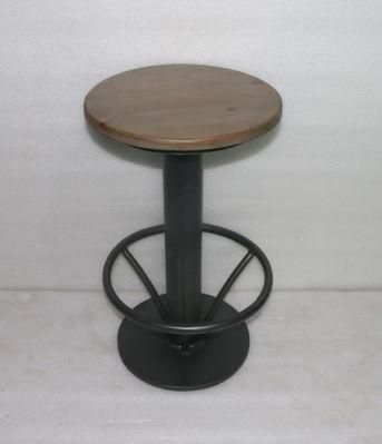 Offering Home Furniture of Bar Stool Made of Wood and Metal Made in China