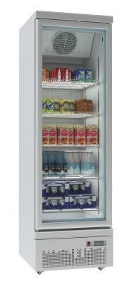 Glass Door Beverage Display Cooler Vertical Showcase for Supermarket or Convenient Shop
