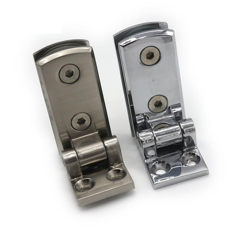 Arc Face Glass Clamp /Shower Hinge for 8-12mm Glass