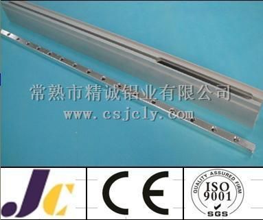CNC Machining and Silver Anodized Aluminum Profile (JC-C-90050)
