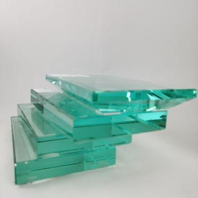 Guangzhou 15mm 19mm Clear Transparent Float Glass for Talble Top (W-TP)