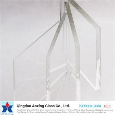 1-19mm Low Iron/Super Clear/Ultra Clear/Color/Tinted/Clear Float Glass