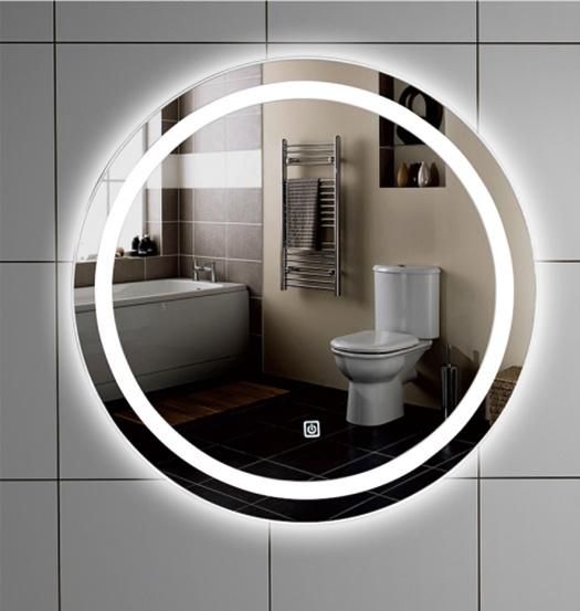 Round Illuminated Bathroom LED Mirror with LED Lights (LZ-DJ1900)