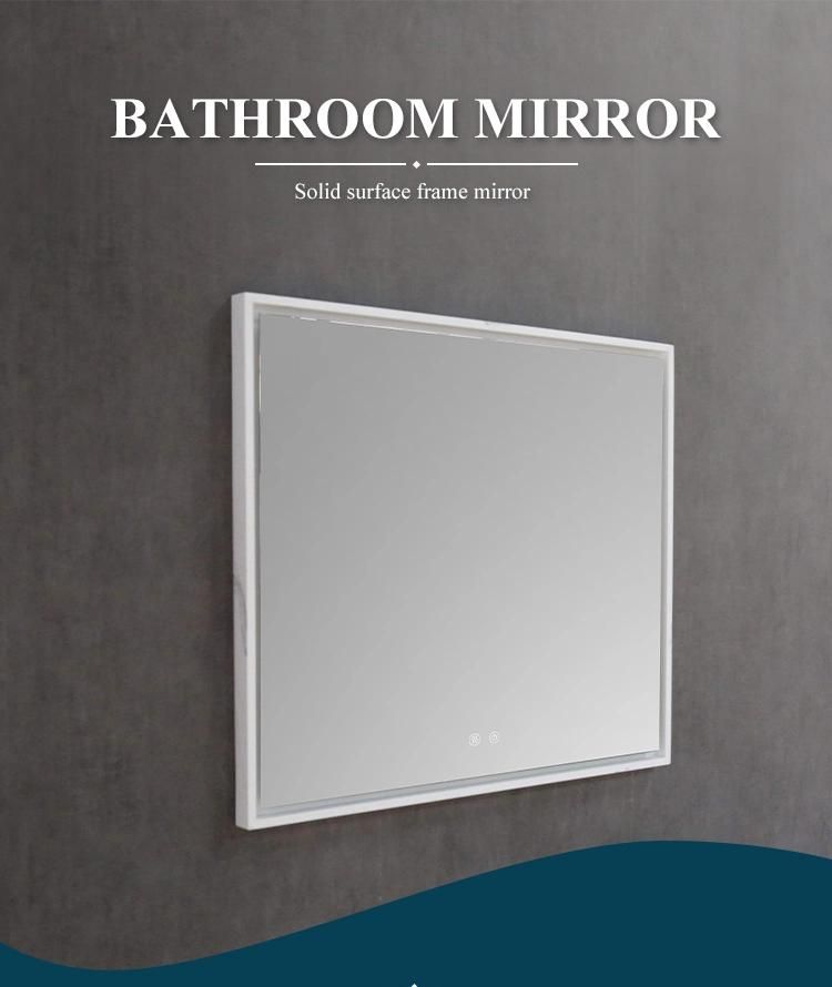 Hot Selling Bath Cabinet Hotel Vanity Bathroom Glass Mirror