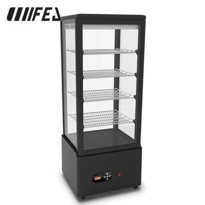 Showcase Commercial Vertical Glass Door Bakery Pastry Cake Display Cooler Refrigerator Ftr58-68-78-98L