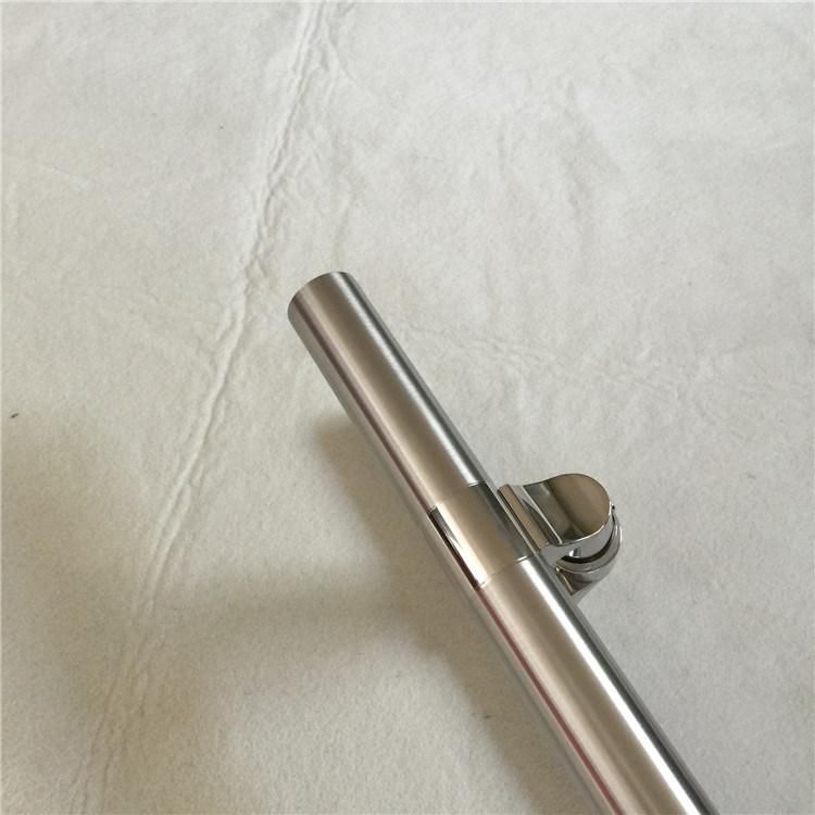 800mm Length Coated Tube Type Stainless Steel Glass Door Handle