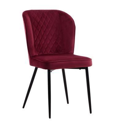 Dining Chair Modern Hotel Furniture Indoor Furniture Dining Furniture Metal Frame Chair Dining Chair