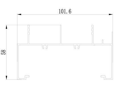 China Professional Factory Anodized Aluminum Profile for Thailand