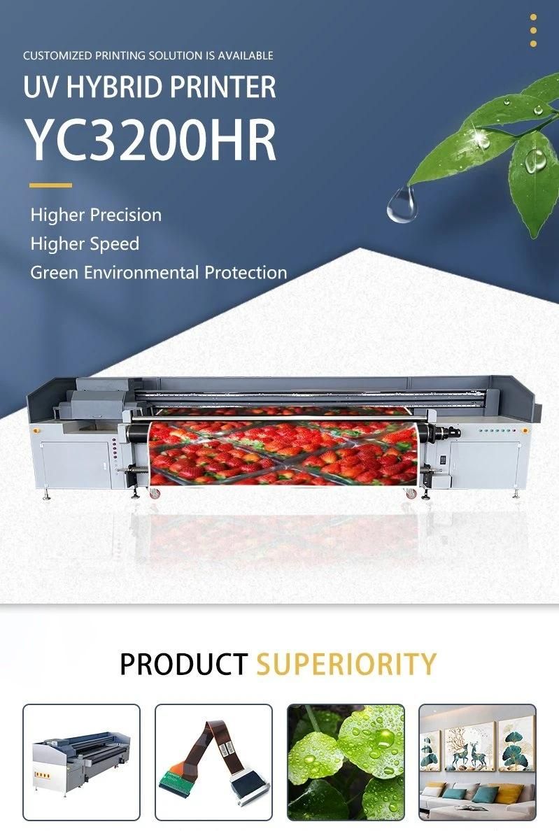 Ntek Hybrid Flatbed Printer and Roll to Roll Printing Machine