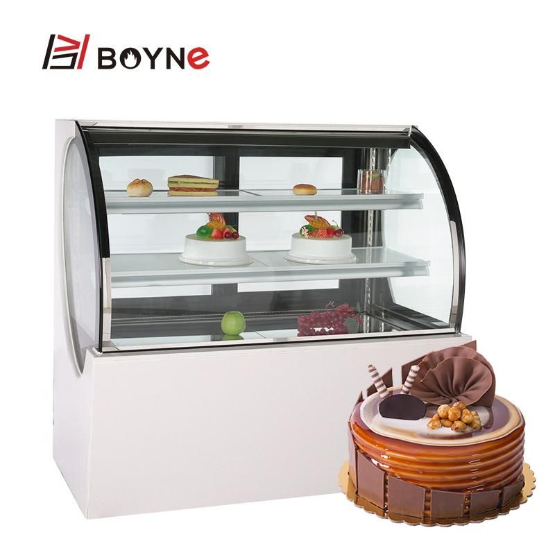 Commercial Cake Refrigeration Display Chiller Showcase for Bakery Shop