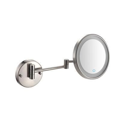Kaiiy Touch Switch Wall Mounted LED Glass Mirror Decorative Makeup Mirror with LED Light