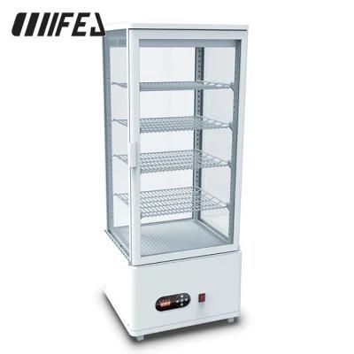 Upright Triple Glass Door Refrigerated Pastry Case Display Showcase Cabinet Cooler Refrigerator Ftr58-68-78-98L