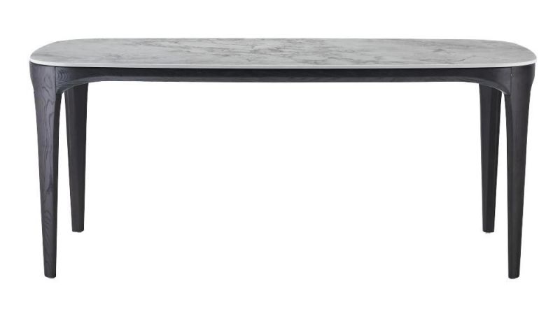 FT136 (1.6) Ceramic Dining Table, Italian Design Ceramic Top Latest Design in Home and Commercial Custom