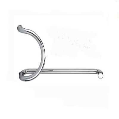 Stainless Steel Tubular Crooked Door Pull Handle for Frameless Shower Doors