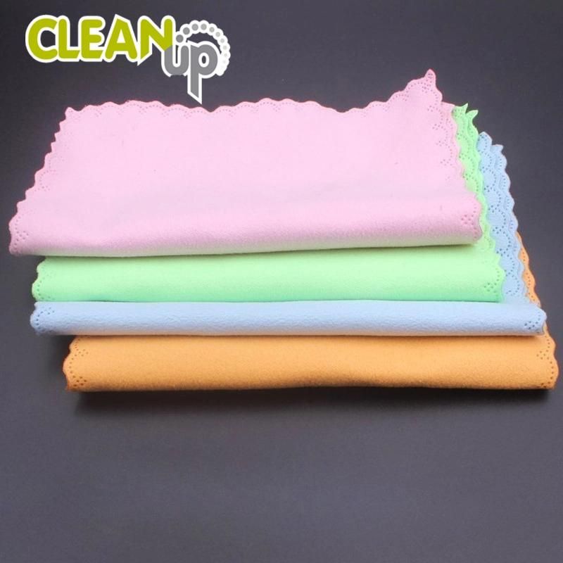 Household Glass Anti Fog Microfiber Cleaning Cloth