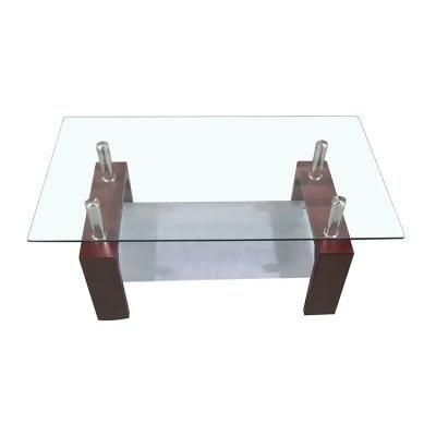 Chinese Supplier Living Room Furniture Design Modern Glass Center Coffee Table