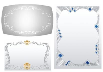 Cosmetic Makeup Mirror with Decorative Bathroom LED Light Fashion Furniture